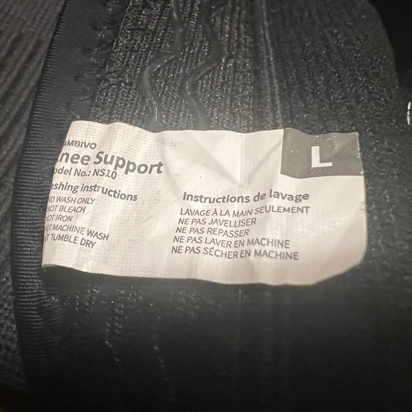 CAMBIVO Black Compression Sleeve  Knee Brace - Picture 6 of 11